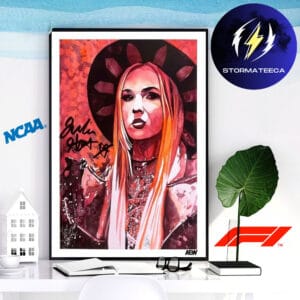 AEW Julia Hart The Art of Rob Schamberger Home Decor Poster Canvas