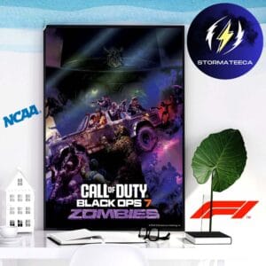 Call Of Duty Black Ops 7 Merch Collection Zombies Home Decor Poster Canvas