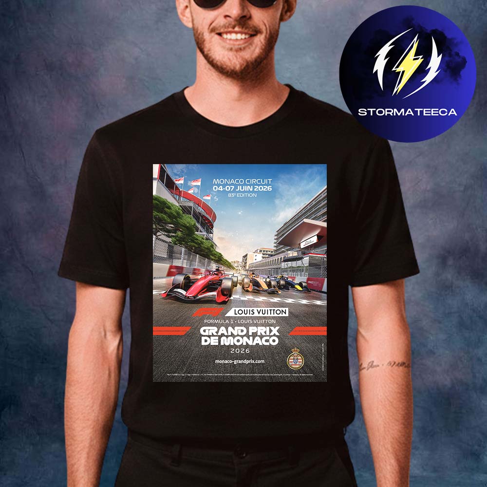 F1 Grand Prix De Monaco 2026 On June 4-7 2026 Unisex T-Shirt