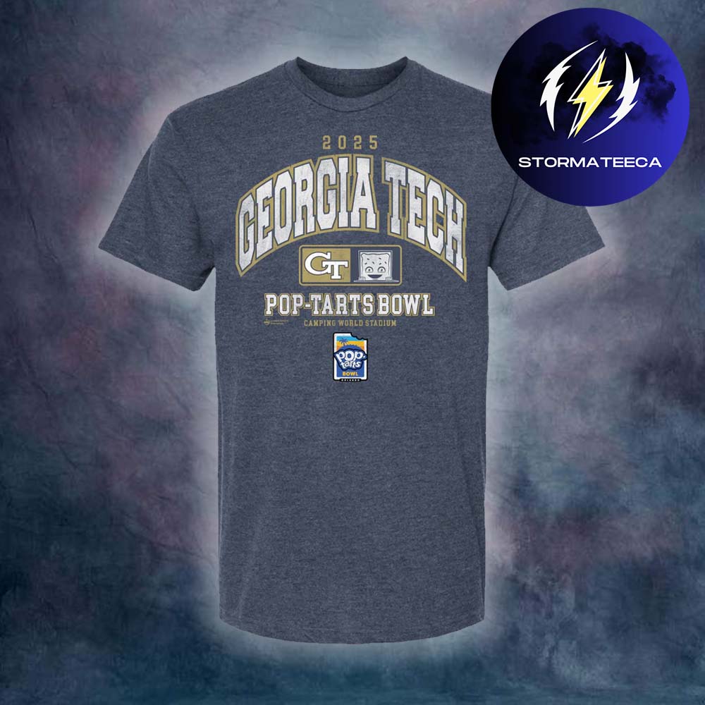Georgia Tech Yellow Jackets NFL 2025 Pop Tarts Bowl Unisex T-Shirt Georgia Tech Yellow Jackets NFL 2025 Pop Tarts Bowl Unisex T-Shirt