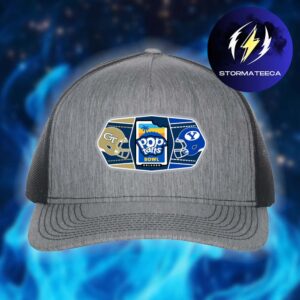 Georgia Tech Yellow Jackets x BYU Cougars NFL 2025 Pop Tarts Bowl 2 Team Patch Trucker Hat