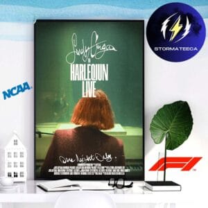 Lady Gaga Harlequin Live One Night Only Coming Xmas Eve Home Decor Poster Canvas