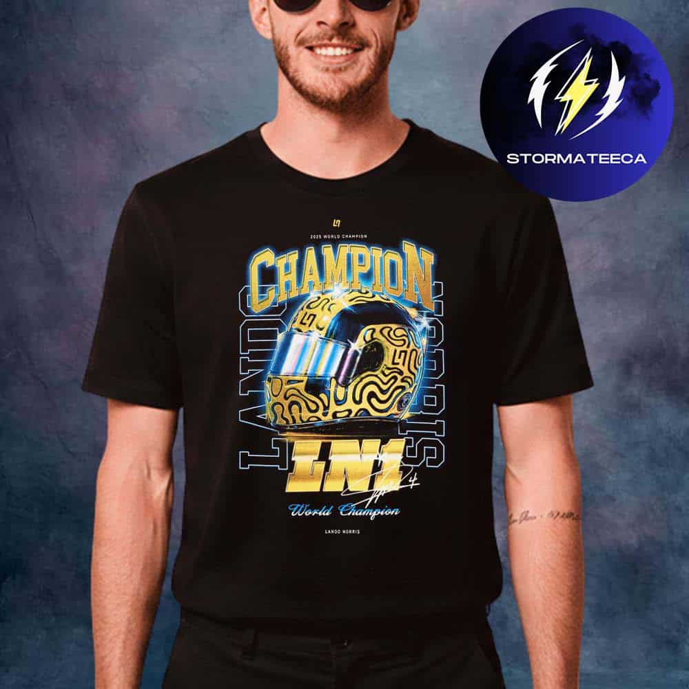 Lando Norris Merch World Champion 2025 Collection F1 Championship Unisex T-Shirt