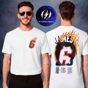 LeBron x Nike Apparel Collab Collection Good Intentions Two Sided Unisex T-Shirt