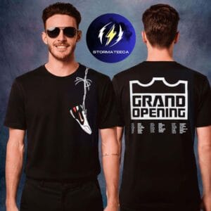 LeBron x Nike Apparel Collbab Collection Grand Opening Two Sided Unisex T-Shirt