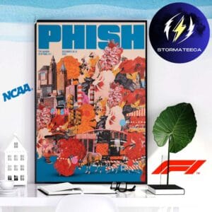 Phish Dry Goods No 1 Official LE Poster Main Edition At Madison Square Garden In New York Ny On December 28 31 2025 Home Decor Poster Canvas