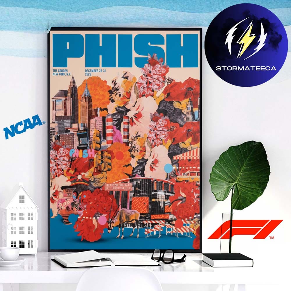 Phish Dry Goods No 1 Official LE Poster Main Edition At Madison Square Garden In New York Ny On December 28 31 2025 Home Decor Poster Canvas Phish Dry Goods No 1 Official LE Poster Main Edition At Madison Square Garden In New York Ny On December 28 31 2025 Home Decor Poster Canvas