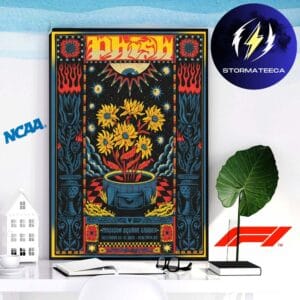 Phish Dry Goods No 3 Official LE Poster Main Edition At Madison Square Garden In New York Ny On December 28 31 2025 Home Decor Poster Canvas