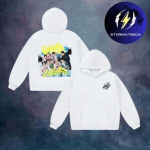 Stray Kid Merch World Tour Dominate Celebrate Two Sided Unisex HoodieShirt
