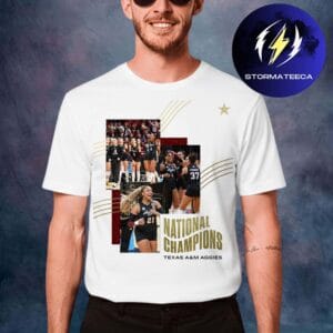 Celebration Texas A&M Is The National Champion NCAA Women Volleyball 2025 Unisex T-Shirt