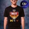 Texas Longhorns x Michigan Wolverines NFL 2025 Cheez It Citrus Bowl 2 Logo Unisex T-Shirt
