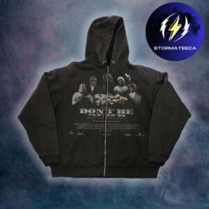 A$AP Rocky Merch Dont Be Dumb Collection Group Zip Up HoodieShirt