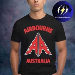 Airbourne Merch Gusty Tour 2026 Australia Event Tee Unisex T-Shirt