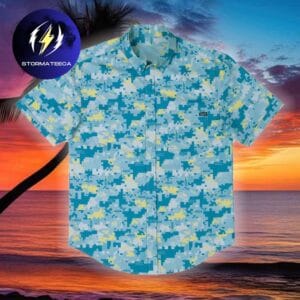 Avatar RDA Camo RSVLTS Collection Summer Hawaiian Shirt