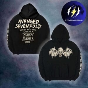 Avenged Sevenfold Merch Pop Up Brazil Life Is But A Dream Latin America Tour 2026 Schedule HoodieShirt
