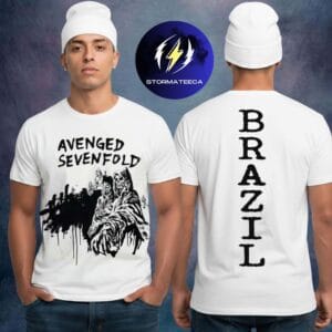 Avenged Sevenfold Merch Pop Up Brazil Life Is But A Dream Latin America Tour 2026 Two Sided Unisex T-Shirt