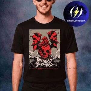Avenged Sevenfold Poster Show At Movistar Arena In Bogota Columbia On January 20th 2026 Unisex T-Shirt