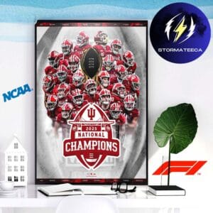 Celebration Indiana Hoosiers Are 2025-2026 National Champions Home Decor Poster Canvas