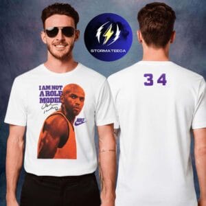 Charles Barkley x Nike I Am Not A Role Model Two Sided Unisex T-Shirt