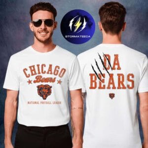 Chicago Bears Merch National Football League DA Bears Two Sided Unisex T-Shirt