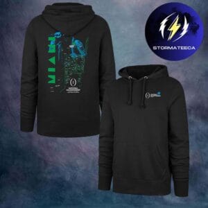 College Football Playoff 2026 x Pitbull Merch Map Two Sided Unisex HoodieShirt