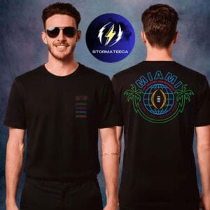 College Football Playoff 2026 x Pitbull Merch Two Sided Unisex T-Shirt