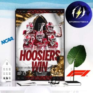 Congrats Indiana Hoosiers Are 2026 National Champions The First Time Ever Perfection Home Decor Poster Canvas