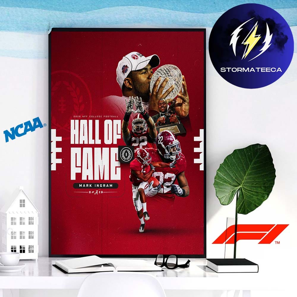 Congratulations Mark Ingram II 2026 College Football Hall Of Fame A Legend Of The Game Home Decor Poster Canvas Congratulations Mark Ingram II 2026 College Football Hall Of Fame A Legend Of The Game Home Decor Poster Canvas