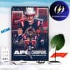 Congratulations New England Patriots Are 2025 AFC Champions Home Decor Poster Canvas