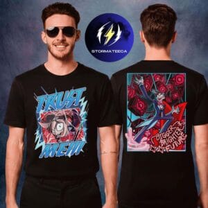 Hazbin Hotel Merch Bigger Brighter Future Two Sided Unisex T-Shirt