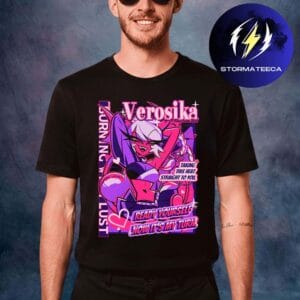Helluva Boss Valentines Merch 2026 Verosika Unisex T-Shirt