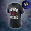 Indiana Hoosiers Claim 2026 National Champions The First Time Ever Unisex T-Shirt