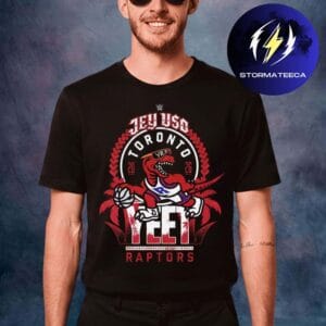 Jey Uso x Toronto Raptors Collab WWE Pop Up Store At Scotiabank Arena On January 25 2026 Unisex T-Shirt