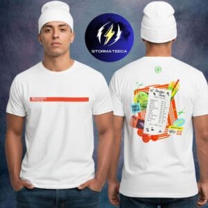 Katseye Merch Beautiful Chaos Routing White Two Sided Unisex T-Shirt