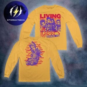 Living Colour Merch Time’s Up Promo Yellow Unisex Long Sleeve