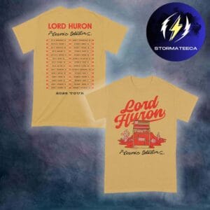 Lord Huron Merch Cosmic Selector 2025 Tour Two Sided Unisex T-Shirt