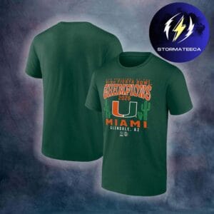 Miami Hurricanes College Football Playoff 2026 Fiesta Bowl Champions Hometown Pride T-Shirt