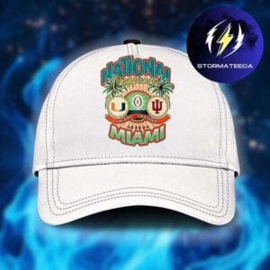 Miami Hurricanes Vs Indiana Hoosiers College Football Playoff 2026 National Championship Game Matchup Classic Cap Hat Snapback