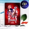 Celebrates New England Patriots To The Super Bowl Bound Final Home Decor Poster Canvas