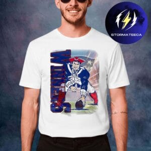 New England Patriots Playoffs 2025 Super Wild Card Weekend Division Champions Mascot Unisex T-Shirt