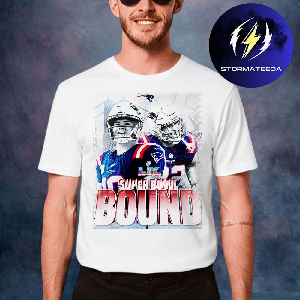 New England Patriots Wins The AFC Title And Headed To Super Bowl LX Unisex T-Shirt New England Patriots Wins The AFC Title And Headed To Super Bowl LX Unisex T-Shirt