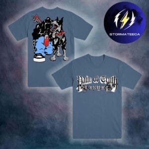 Pain Of Truth Merch Blue Big Dog Two Sided Unisex T-Shirt