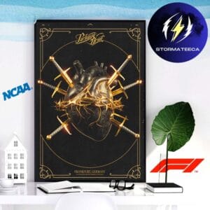 Parkway Drive 20 Year Anniversary European Tour 2025 Pop Up Store Collection Frankfurt Germany Home Decor Poster Canvas