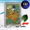 Phish Dry Goods Mexico Poster Show At Moon Palace Cancun In Mexico On January 28-31 2026 Riviera Maya Home Decor Poster Canvas