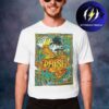 Phish Dry Goods Mexico Poster Show At Moon Palace Cancun In Mexico On January 28-31 2026 Riviera Maya Unisex T-Shirt