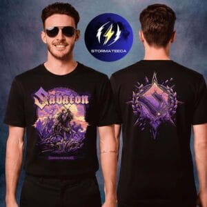 Sabaton Merch EU Tour 2025 Caesar Crossing Two Sided Unisex T-Shirt