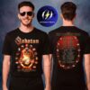 Sabaton Merch EU Tour 2025 Caesar Crossing Two Sided Unisex T-Shirt