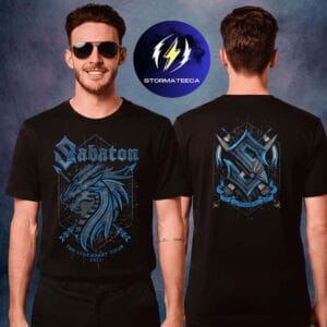Sabaton Merch EU Tour 2025 Gothenburg Exclusive Two Sided Unisex T-Shirt