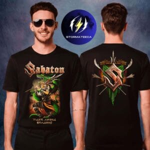 Sabaton Merch EU Tour 2025 The Flying General Two Sided Unisex T-Shirt