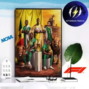Senegal Is The Afcon Champions 2025 History For The Lions Of Teranga Home Decor Poster Canvas